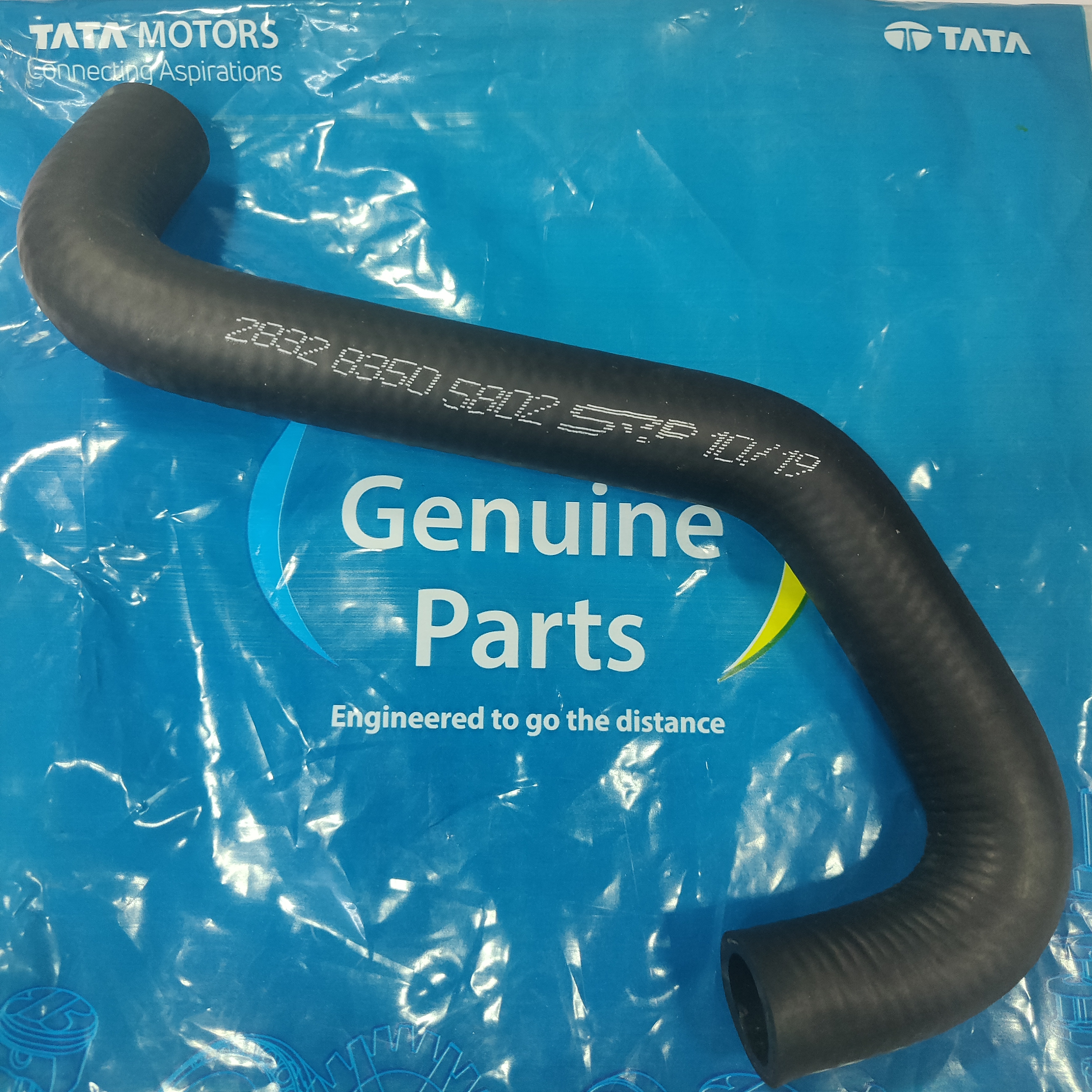 TATA TELCOLINE RUBBER HOSE (UPR COOL.LINE TO WATER VAL) 283283505802 STOCKID 1126