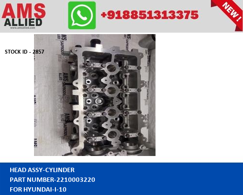 HYUNDAI I 10 HEAD ASSY CYLINDER 2210003220 STOCKID 2857