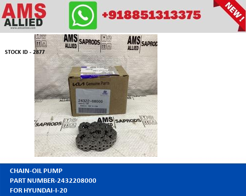 HYUNDAI I 20 CHAIN OIL PUMP 2432208000 STOCKID 2877