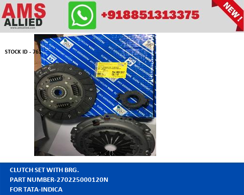 TATA INDICA CLUTCH SET WITH BRG. 270225000120N STOCKID 761