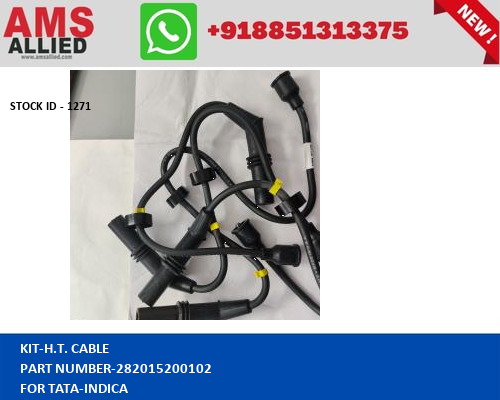 TATA INDICA KIT H.T. CABLE 282015200102 STOCKID 1271