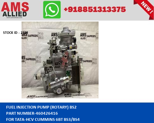 TATA HCV CUMMINS 6BT BS3/BS4 460426416 STOCKID 2779