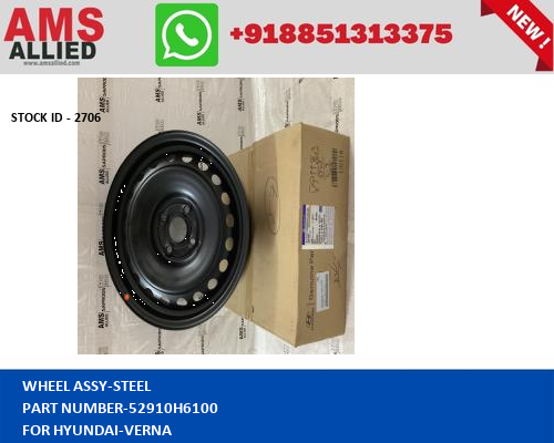 HYUNDAI VERNA WHEEL ASSY STEEL 52910H6100 STOCKID 2706