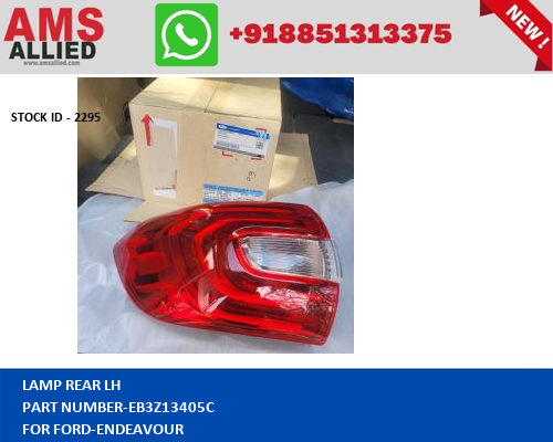 FORD ENDEAVOUR LAMP REAR LH EB3Z13405C STOCKID 2295